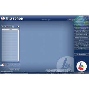 Logiciel commerce UltraShop pro Monoposte 
