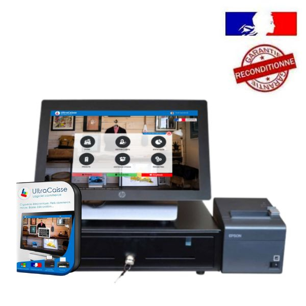 Caisse enregistreuse UltraCaisse Commerce RP9015 reconditionnée