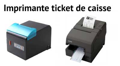 Imprimante ticket pour caisse enregistreuse tactile pro