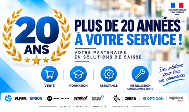 Depuis 10 ans Ultratactile Spécialiste caisse enregistreuse 